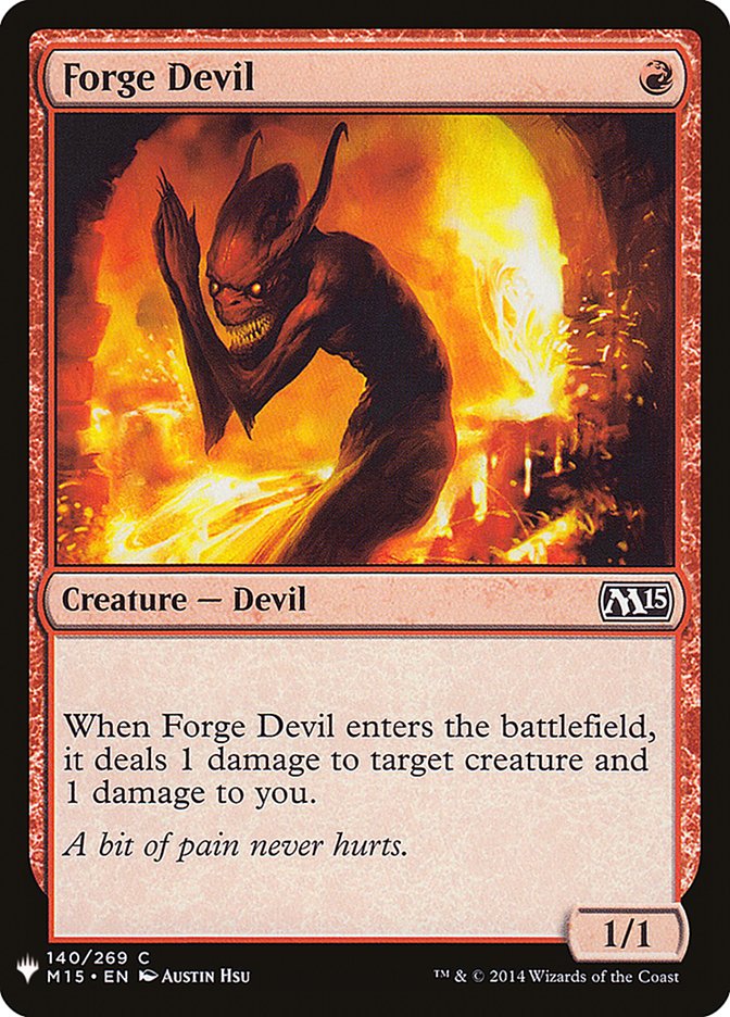 Forge Devil [Mystery Booster] | Sanctuary Gaming