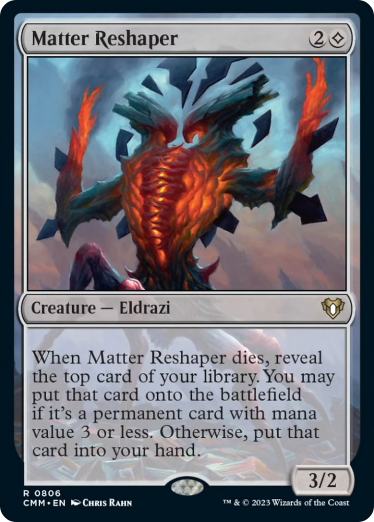 Matter Reshaper [Commander Masters] | Sanctuary Gaming