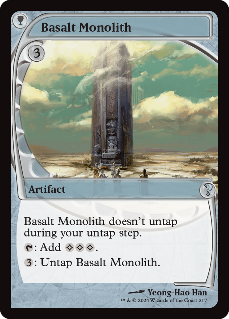 Basalt Monolith (Future Sight) [Mystery Booster 2] | Sanctuary Gaming