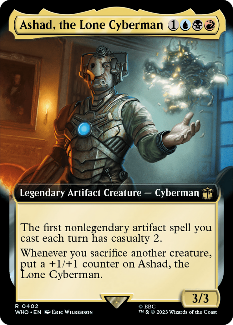 Ashad, the Lone Cyberman (Extended Art) [Doctor Who] | Sanctuary Gaming