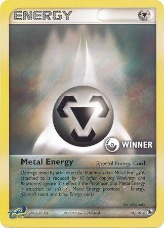 Metal Energy (94/109) (Winner) [EX: Ruby & Sapphire] | Sanctuary Gaming