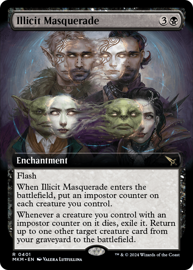 Illicit Masquerade (Extended Art) [Murders at Karlov Manor] | Sanctuary Gaming