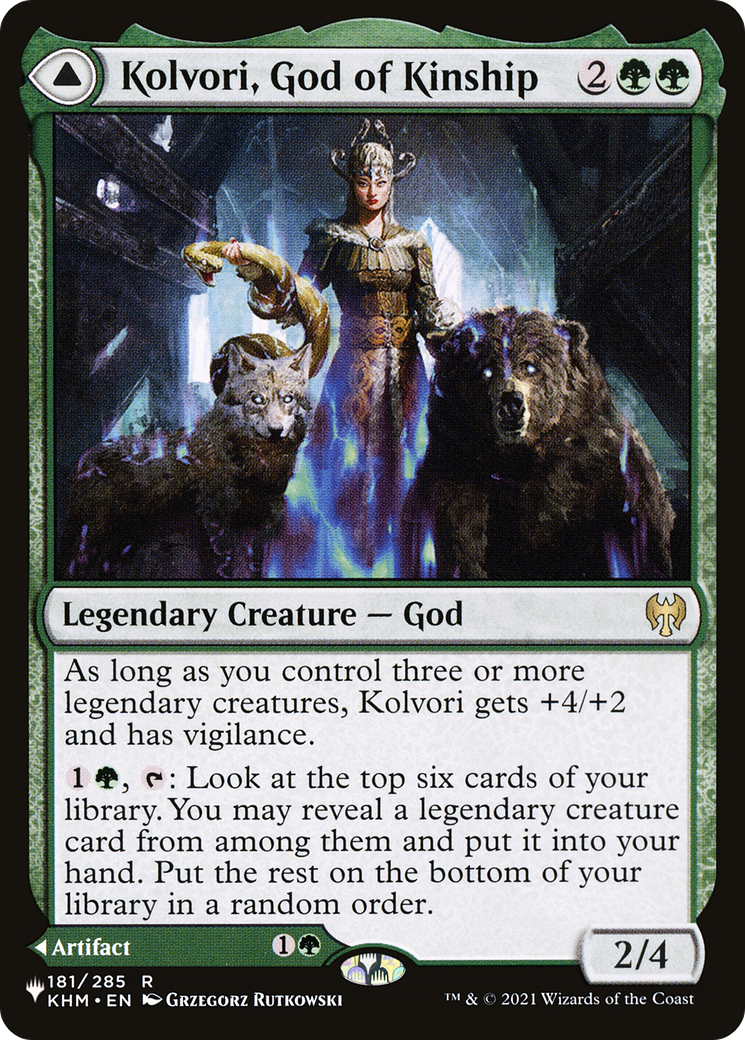 Kolvori, God of Kinship // The Ringhart Crest [Secret Lair: From Cute to Brute] | Sanctuary Gaming