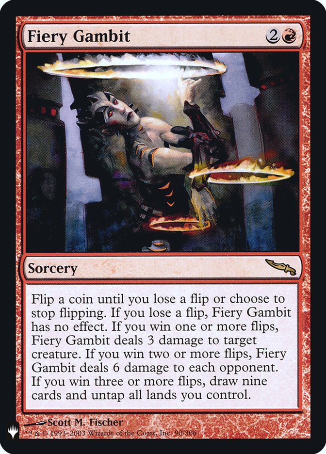 Fiery Gambit [Mystery Booster] | Sanctuary Gaming