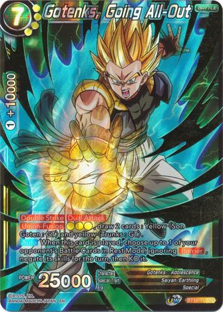 Gotenks, Going All-Out (BT10-110) [Rise of the Unison Warrior 2nd Edition] | Sanctuary Gaming