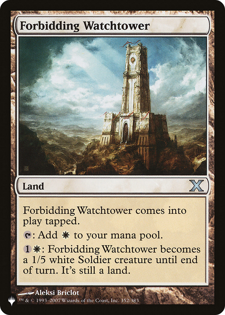 Forbidding Watchtower [The List] | Sanctuary Gaming