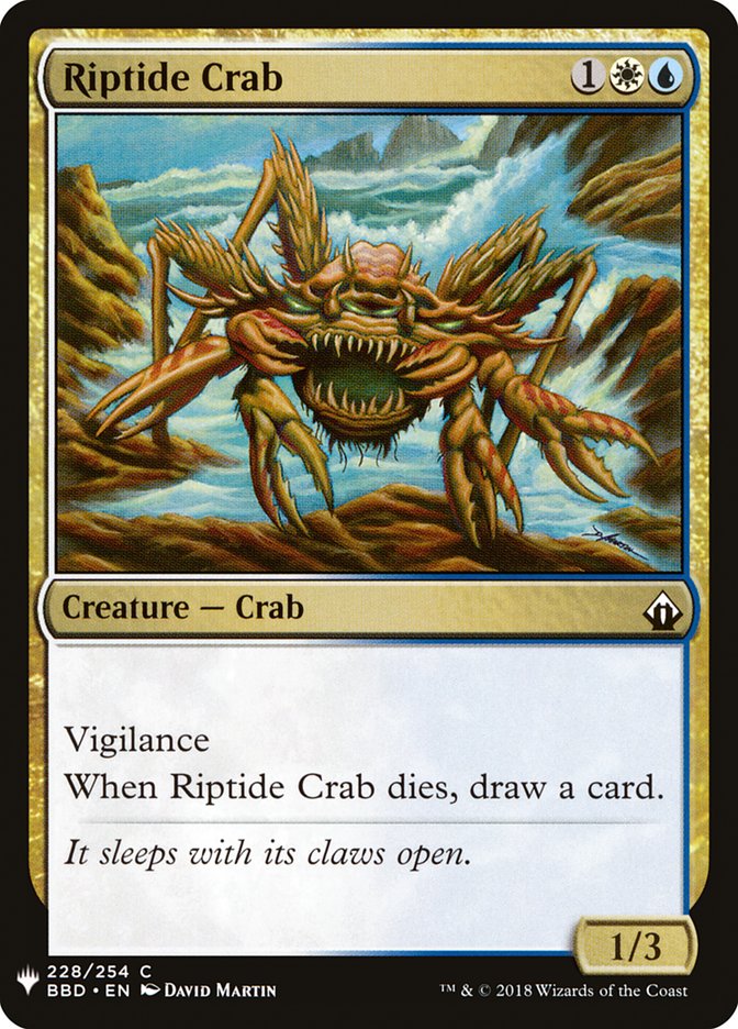 Riptide Crab [Mystery Booster] | Sanctuary Gaming