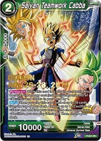 Saiyan Teamwork Cabba (OTAKON 2019) (P-041) [Promotion Cards] | Sanctuary Gaming