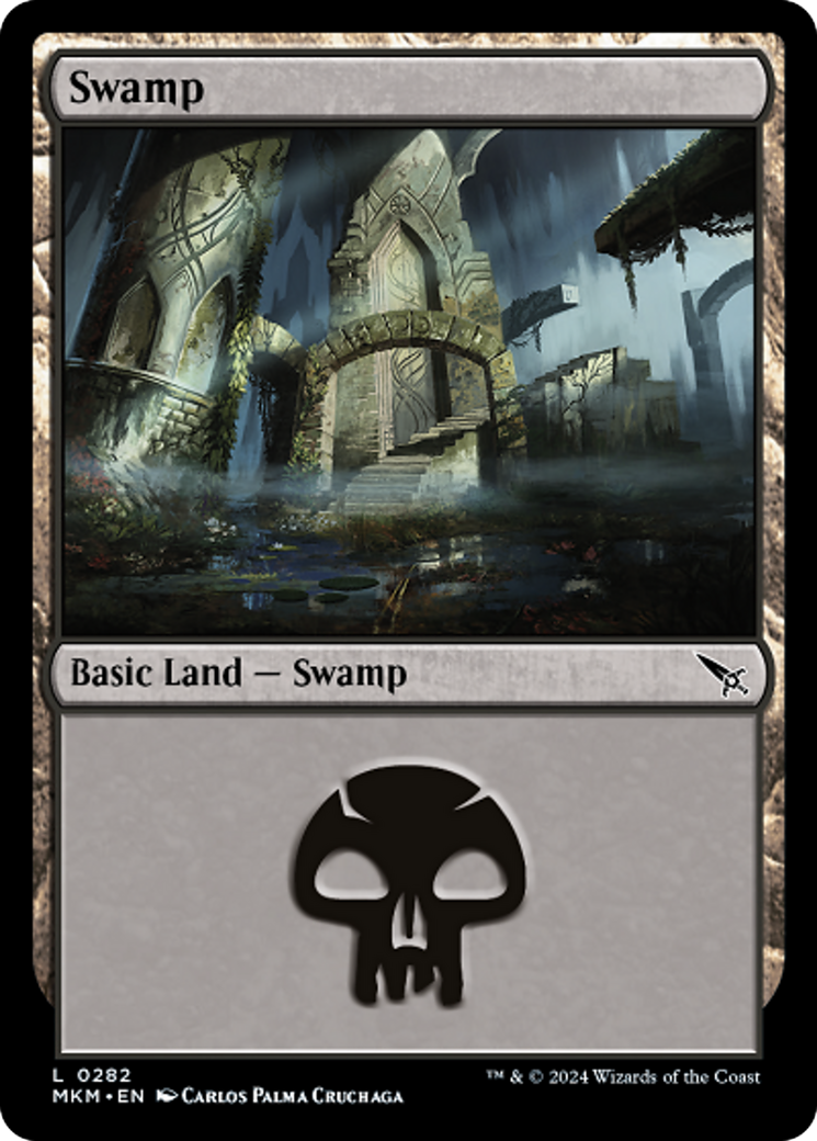 Swamp (0282) [Murders at Karlov Manor] | Sanctuary Gaming
