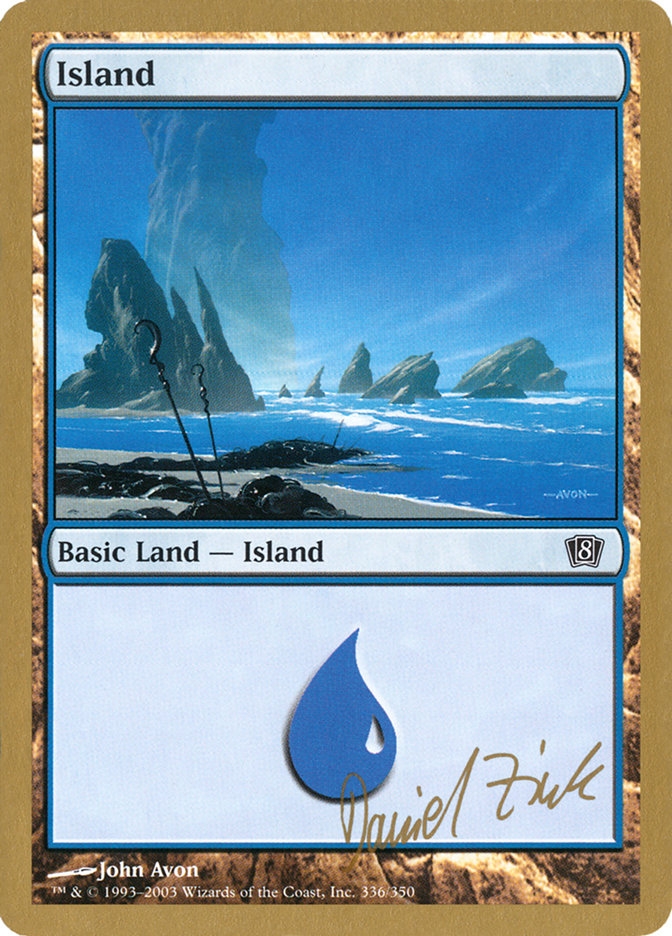 Island (dz336) (Daniel Zink) [World Championship Decks 2003] | Sanctuary Gaming
