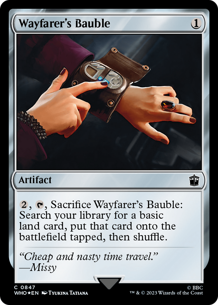 Wayfarer's Bauble (Surge Foil) [Doctor Who] | Sanctuary Gaming