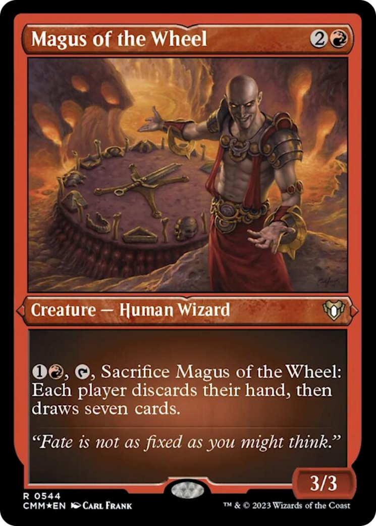Magus of the Wheel (Foil Etched) [Commander Masters] | Sanctuary Gaming