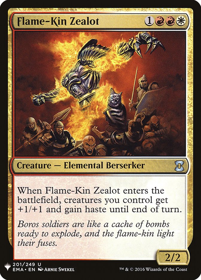Flame-Kin Zealot [Mystery Booster] | Sanctuary Gaming