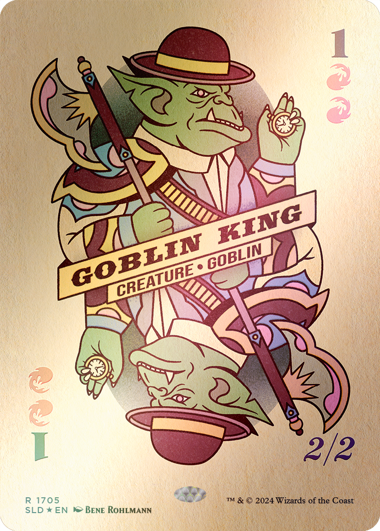 Goblin King (1705) (Rainbow Foil) [Secret Lair Drop Series] | Sanctuary Gaming