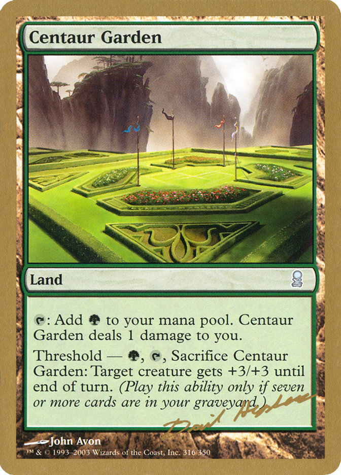 Centaur Garden (Dave Humpherys) [World Championship Decks 2003] | Sanctuary Gaming