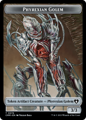 Phyrexian Golem // Ox Double-Sided Token [Commander Masters Tokens] | Sanctuary Gaming