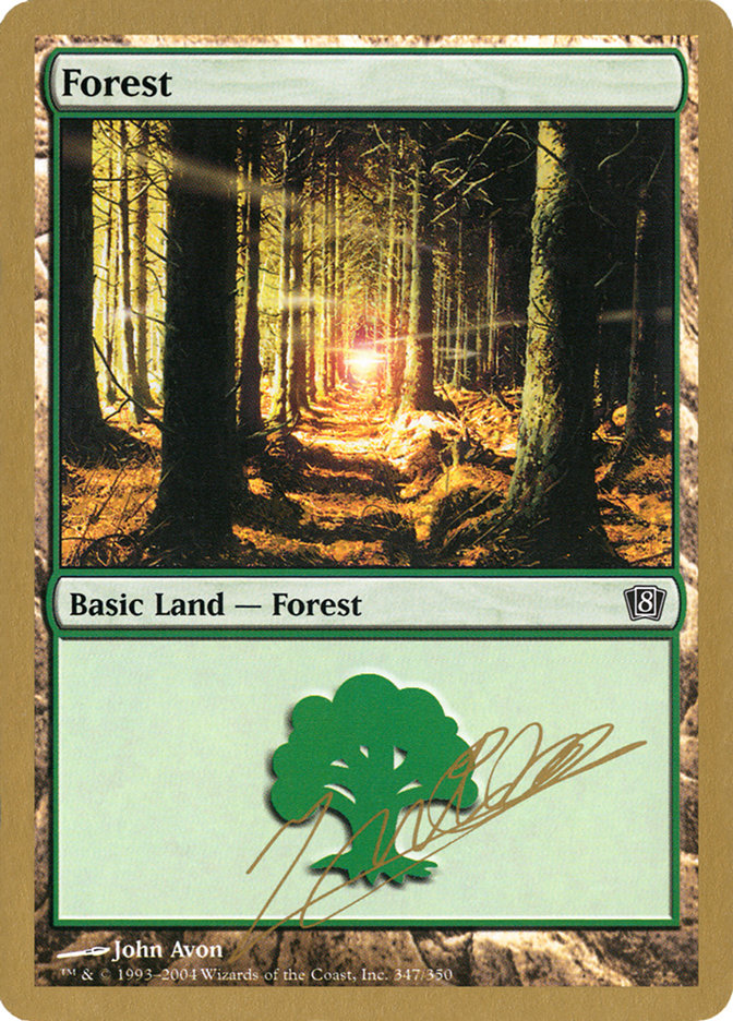 Forest (jn347) (Julien Nuijten) [World Championship Decks 2004] | Sanctuary Gaming