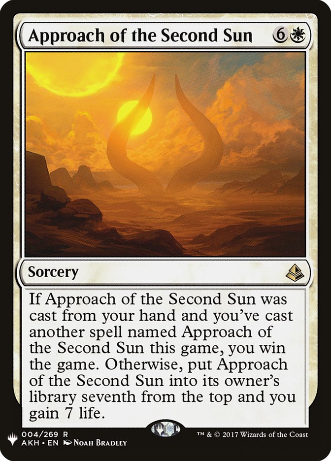 Approach of the Second Sun [Mystery Booster] | Sanctuary Gaming