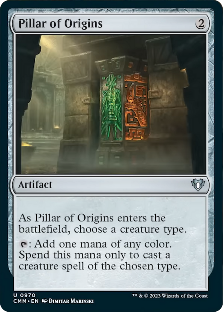 Pillar of Origins [Commander Masters] | Sanctuary Gaming