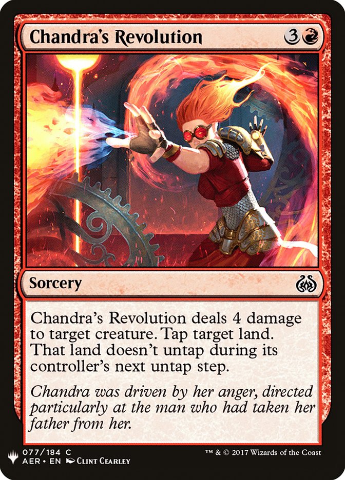 Chandra's Revolution [Mystery Booster] | Sanctuary Gaming