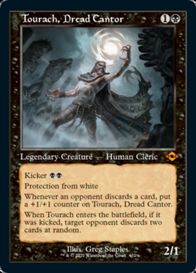 Tourach, Dread Cantor (Retro Foil Etched) [Modern Horizons 2] | Sanctuary Gaming