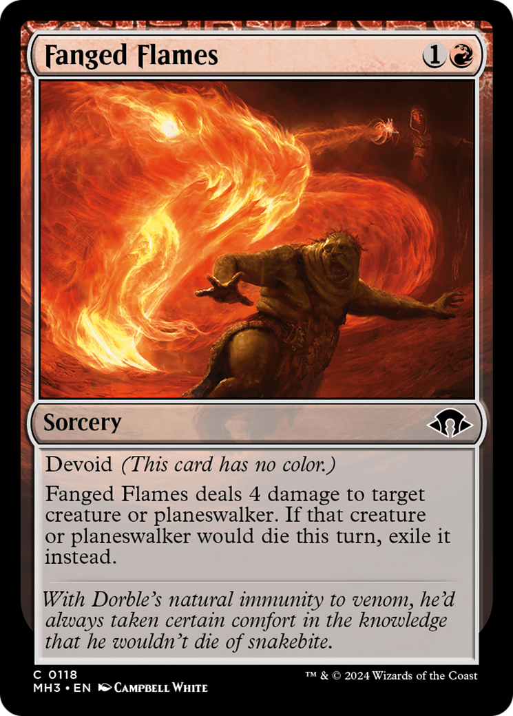 Fanged Flames [Modern Horizons 3] | Sanctuary Gaming