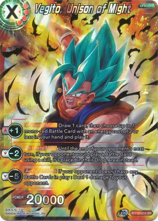 Vegito, Unison of Might (BT10-003) [Rise of the Unison Warrior 2nd Edition] | Sanctuary Gaming