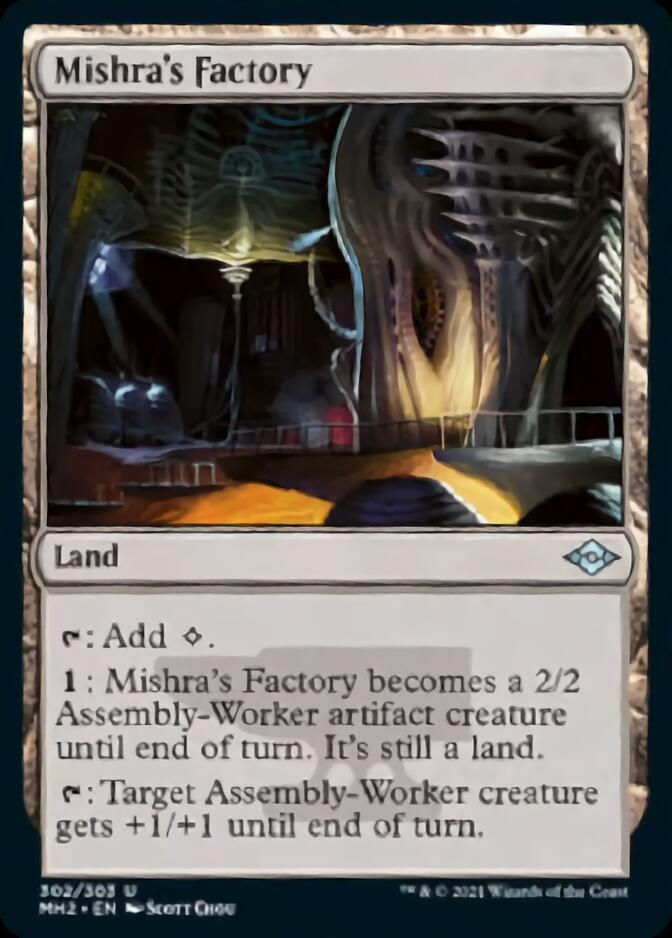 Mishra's Factory (Foil Etched) [Modern Horizons 2] | Sanctuary Gaming
