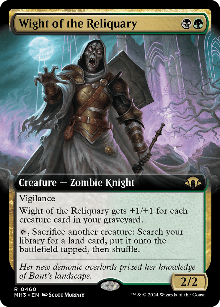 Wight of the Reliquary (Extended Art) [Modern Horizons 3] | Sanctuary Gaming