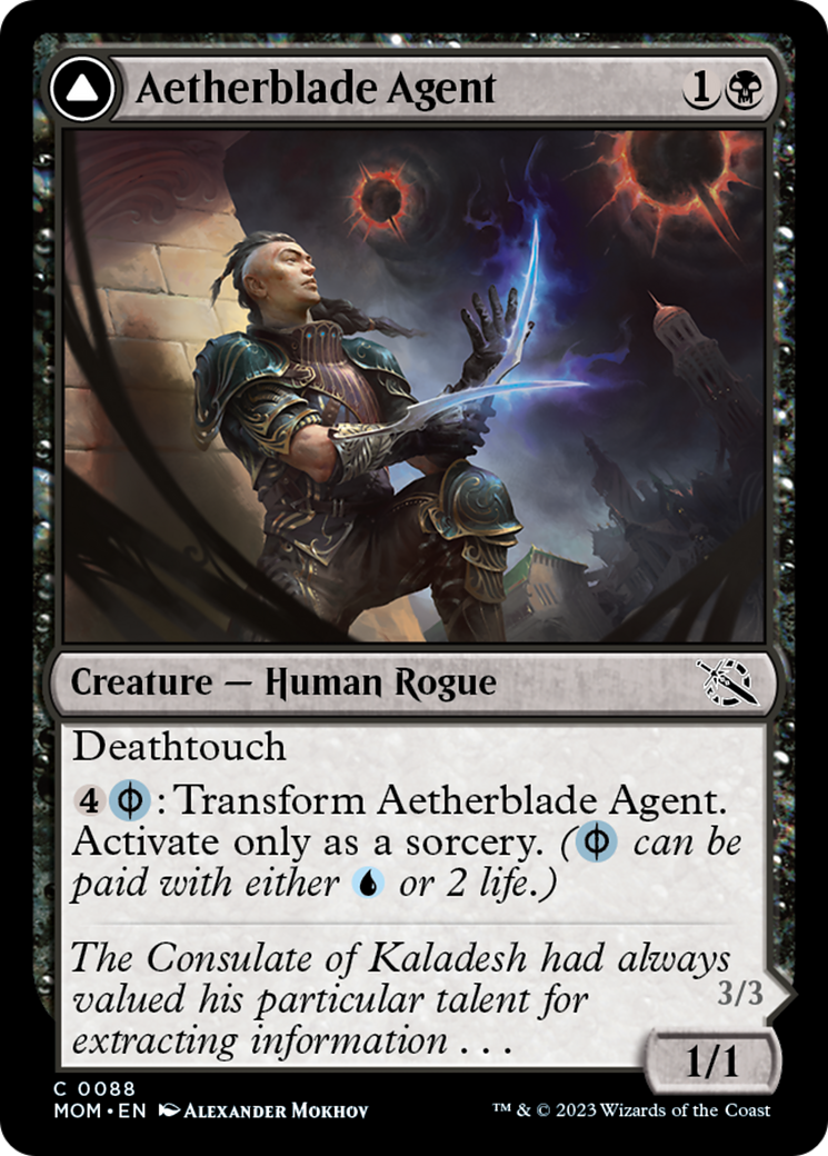 Aetherblade Agent // Gitaxian Mindstinger [March of the Machine] | Sanctuary Gaming