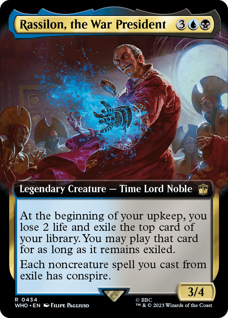 Rassilon, the War President (Extended Art) [Doctor Who] | Sanctuary Gaming