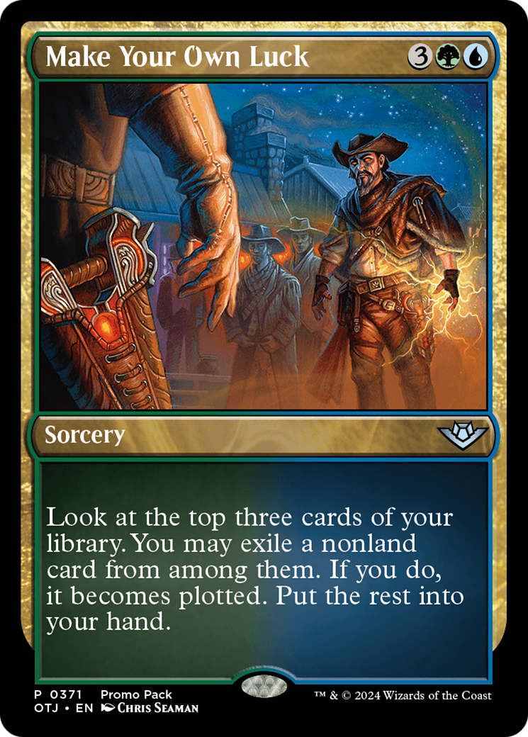 Make Your Own Luck (Promo Pack) [Outlaws of Thunder Junction Promos] | Sanctuary Gaming