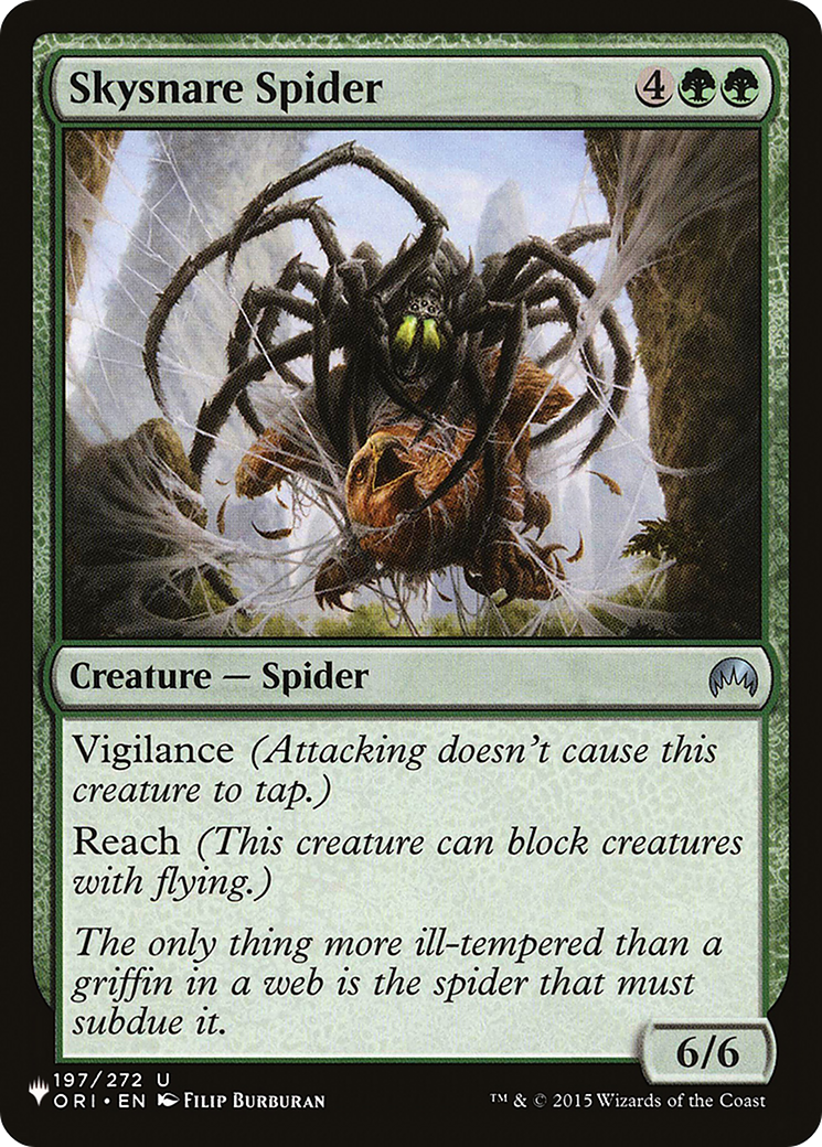 Skysnare Spider [The List Reprints] | Sanctuary Gaming