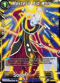 Master's Aid Whis (Unison Warrior Series Tournament Pack Vol.3) (P-283) [Tournament Promotion Cards] | Sanctuary Gaming