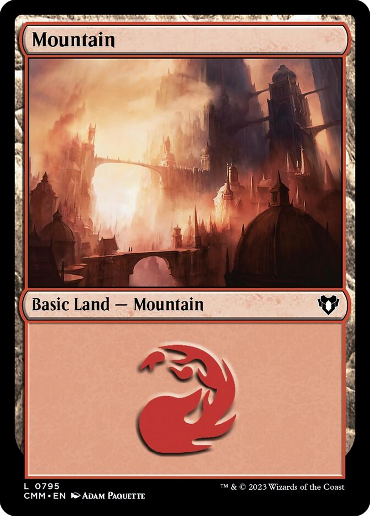 Mountain (795) [Commander Masters] | Sanctuary Gaming