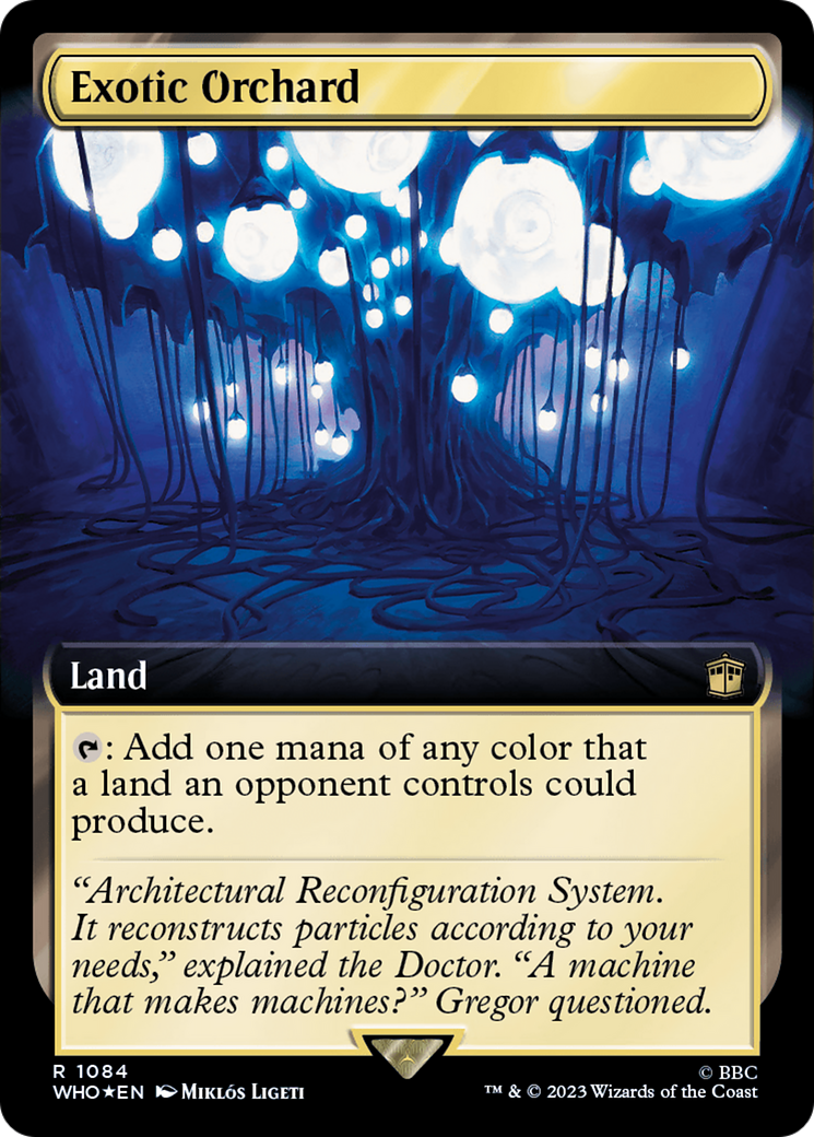 Exotic Orchard (Extended Art) (Surge Foil) [Doctor Who] | Sanctuary Gaming