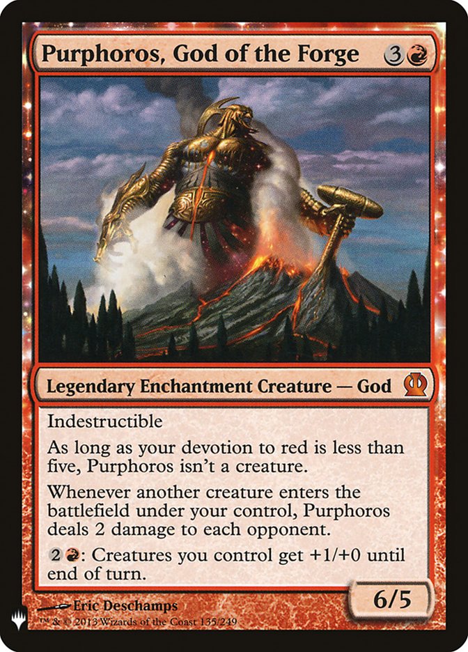 Purphoros, God of the Forge [Mystery Booster] | Sanctuary Gaming