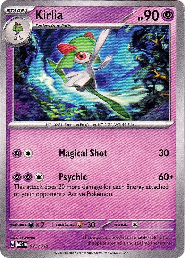 Kirlia (015/015) [McDonald's Promos: 2023 Collection] | Sanctuary Gaming