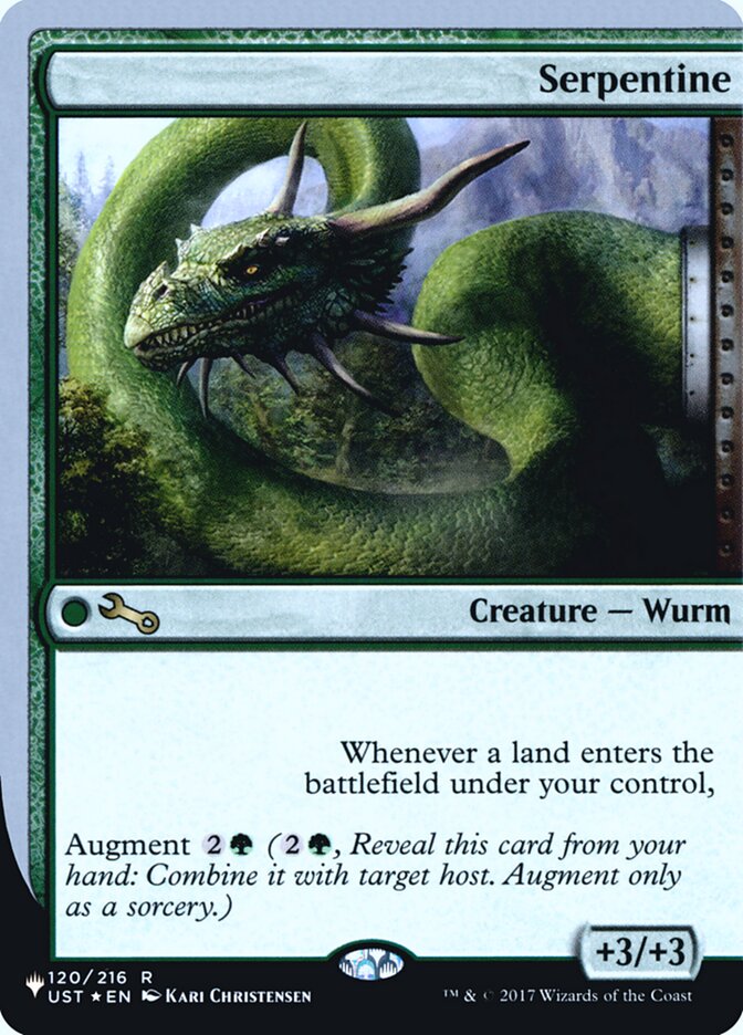 Serpentine (Unfinity Foil Edition) [The List] | Sanctuary Gaming