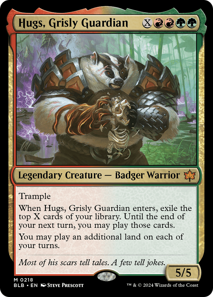 Hugs, Grisly Guardian [Bloomburrow] | Sanctuary Gaming