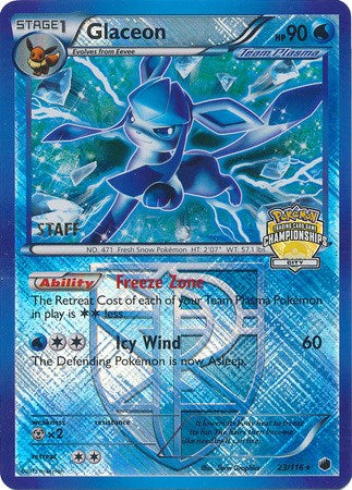 Glaceon (023/116) (City Championships) (Staff) [League & Championship Cards] | Sanctuary Gaming