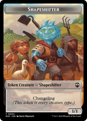 Shapeshifter (0004) // Copy Double-Sided Token [Modern Horizons 3 Commander Tokens] | Sanctuary Gaming