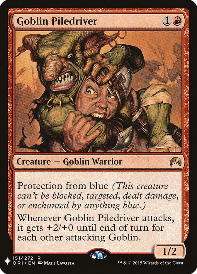 Goblin Piledriver [Mystery Booster] | Sanctuary Gaming