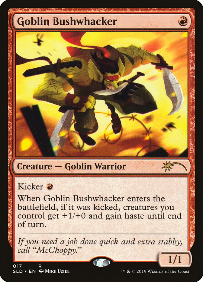 Goblin Bushwhacker [Secret Lair Drop Series] | Sanctuary Gaming