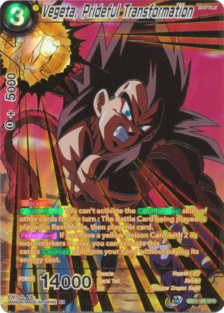 Vegeta, Prideful Transformation (SPR) (BT10-105) [Rise of the Unison Warrior 2nd Edition] | Sanctuary Gaming