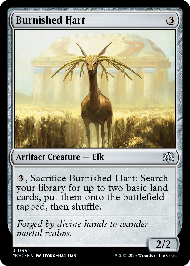 Burnished Hart [March of the Machine Commander] | Sanctuary Gaming