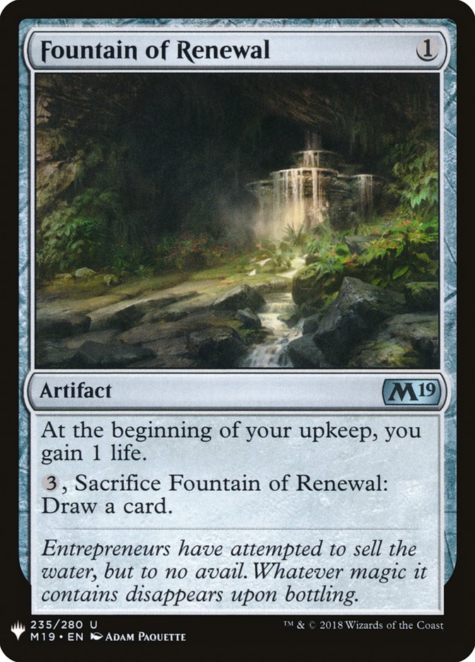Fountain of Renewal [Mystery Booster] | Sanctuary Gaming