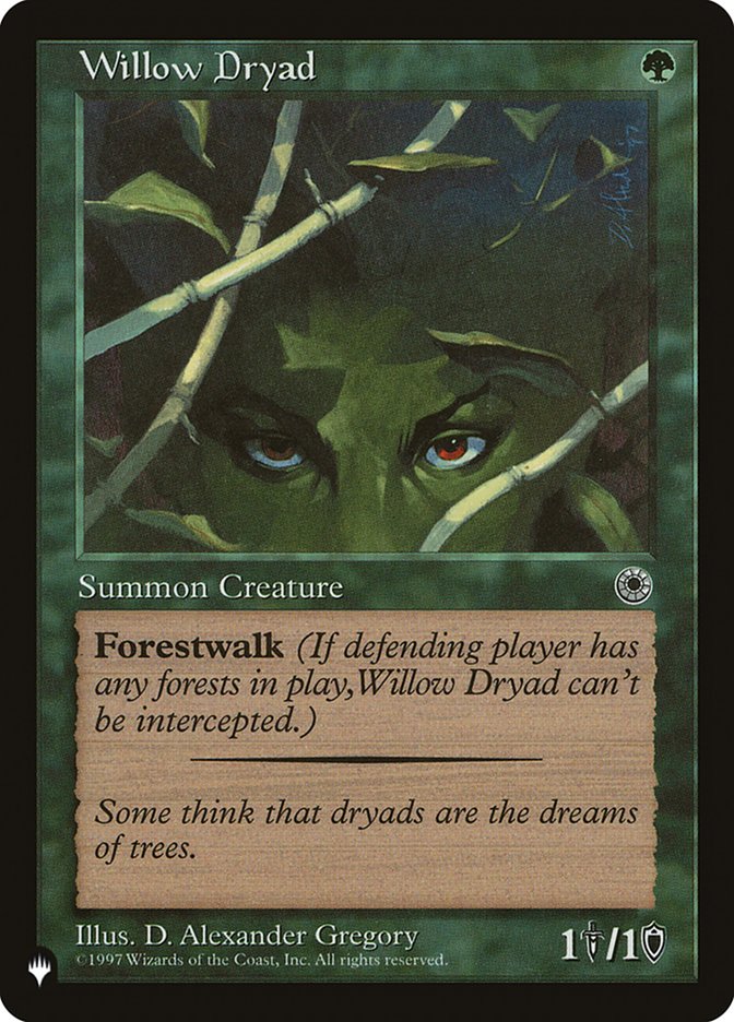 Willow Dryad [The List] | Sanctuary Gaming