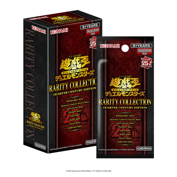 Yu-Gi-Oh! Rarity Collection Quarter Century Edition Asia English Booster Box | Sanctuary Gaming