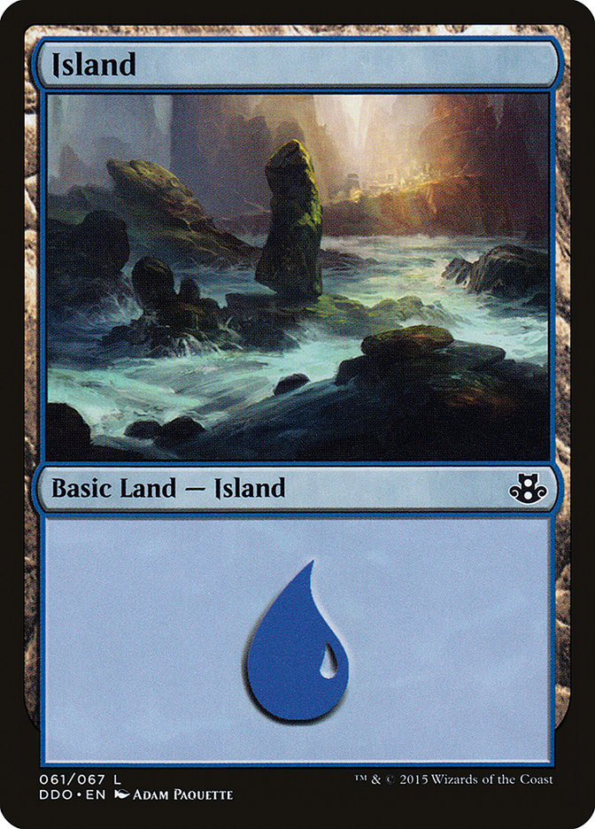 Island (61) [Duel Decks: Elspeth vs. Kiora] | Sanctuary Gaming